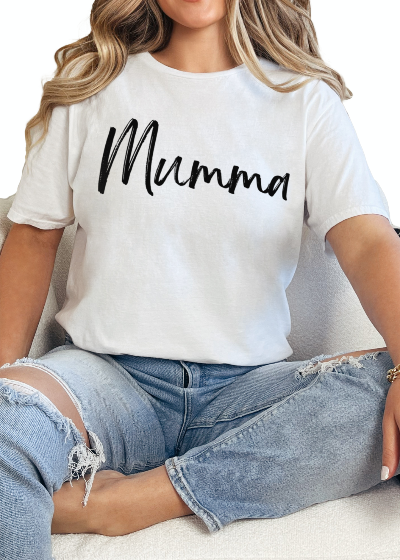 T-Shirt White / S Mumma Tee