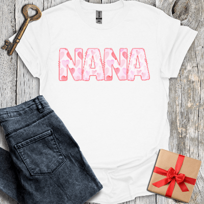 T-Shirt White / S Nana Watercolor Tee