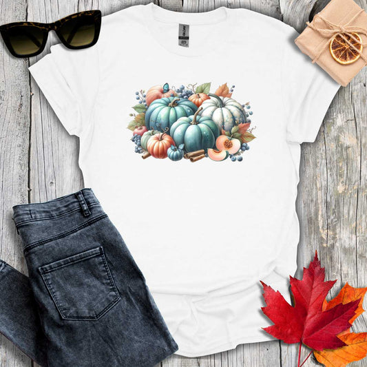 T-Shirt White / S Pumpkins and Blueberries Tee