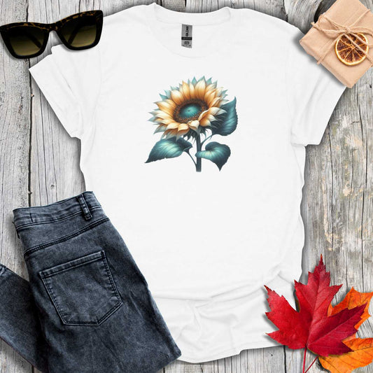T-Shirt White / S Sunflower Tee