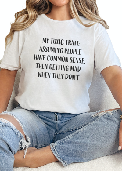 T-Shirt White / S Toxic Trait Tee
