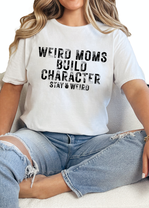 T-Shirt White / S Weird Moms Tee