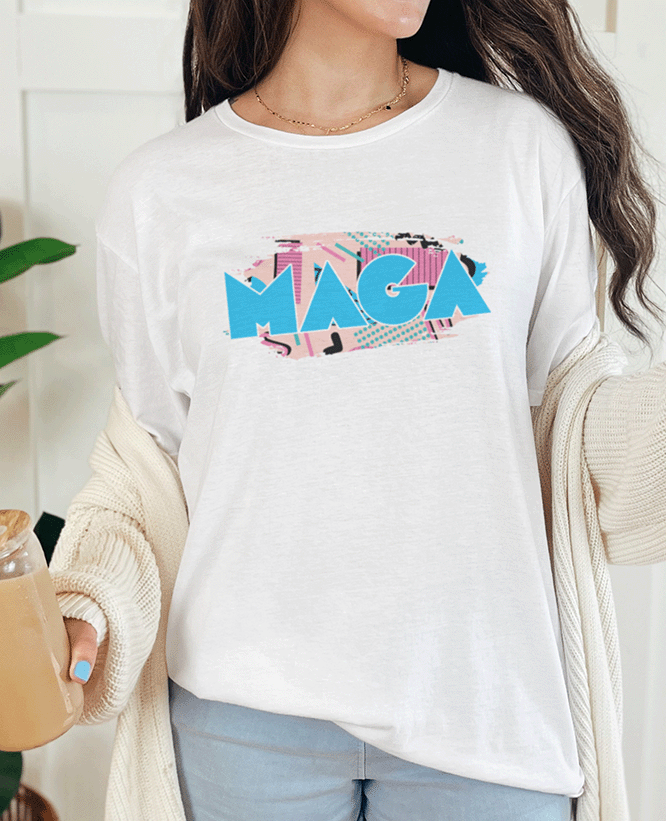 T-Shirt White / S 90's MAGA Tee