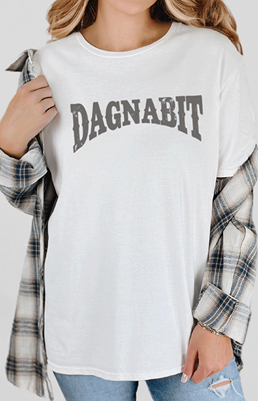 T-Shirt White / S Dagnabit Tee
