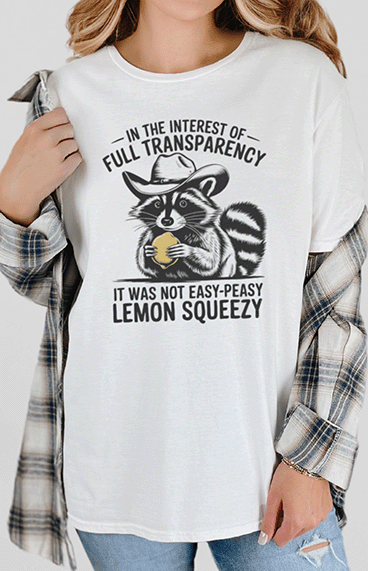 T-Shirt White / S Easy-Peasy Lemon Squeezy Tee