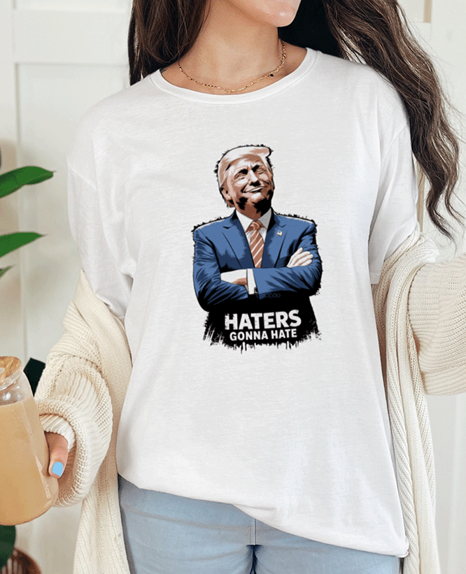 T-Shirt White / S Haters Gonna Hate 2 Tee