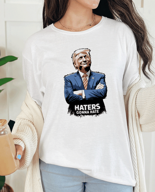 T-Shirt White / S Haters Gonna Hate 2 Tee