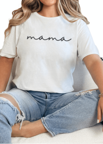 T-Shirt White / S Mama Tee