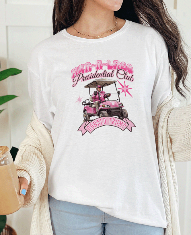 T-Shirt White / S Mar-A-Lago Presidential Club Tee