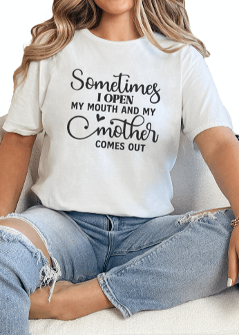 T-Shirt White / S My Mother Tee