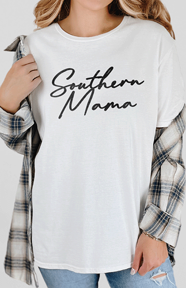 T-Shirt White / S Southern Mama 2 Tee