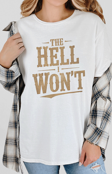 T-Shirt White / S The H I Wont Tee