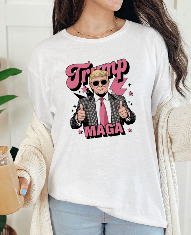 T-Shirt White / S Trump Maga Tee