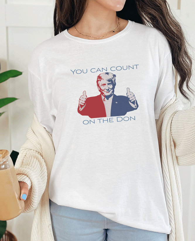 T-Shirt White / S You Can Count On The Don Tee