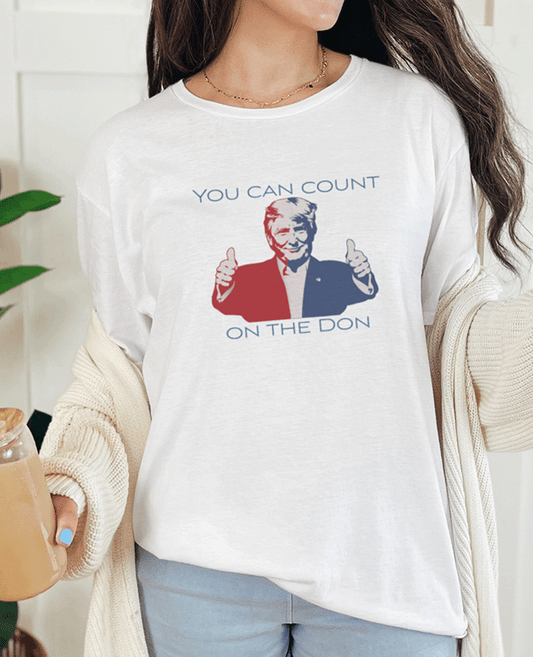 T-Shirt White / S You Can Count On The Don Tee